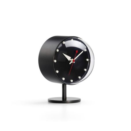 Night Desk Clock Black