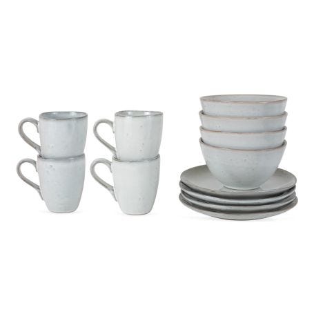Nordic Sand 12 Piece Breakfast Set