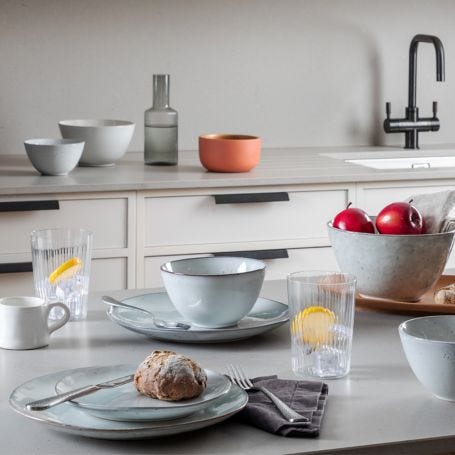 Nordic Sand 12 Piece Breakfast Set