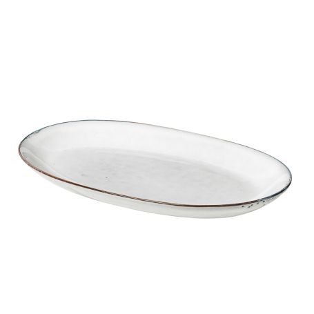 Nordic Sand Large Oval Plate