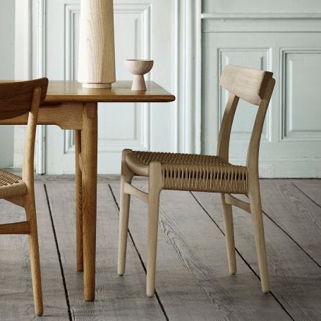 CH23 Chair Oak Frame & Backrest
