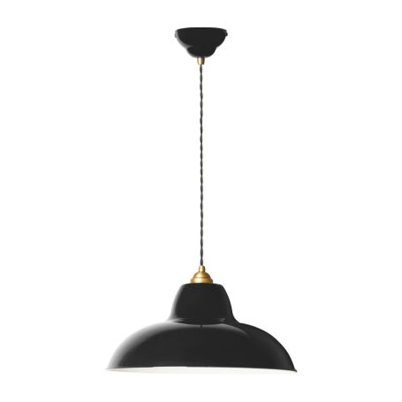 Original 1227 Brass Midi Wide Pendant