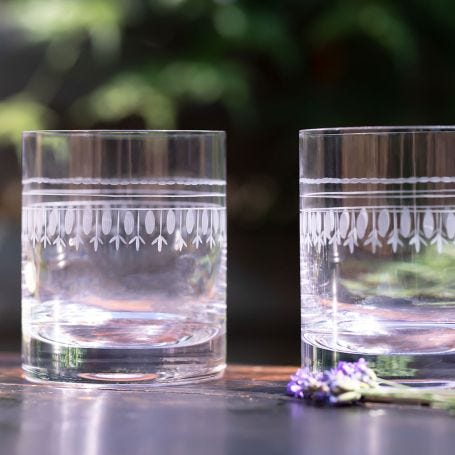 Whisky Glasses Ovals Set of 2