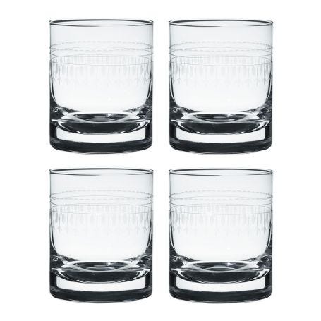 Whisky Glasses Ovals Set of 2
