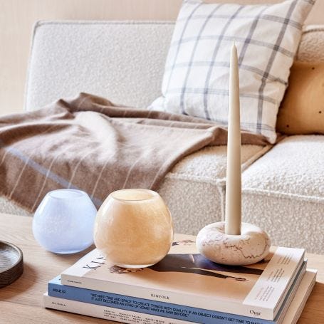 Savi Marble Candle Holder