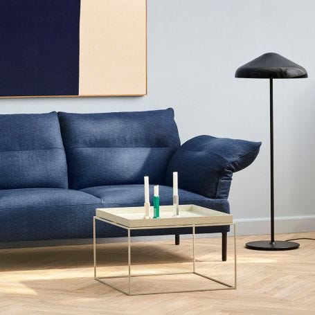 Pao Steel Floor Lamp Soft Black