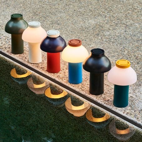 PC Portable Outdoor Table Lamp