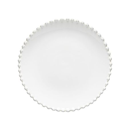 Pearl White Salad Plate