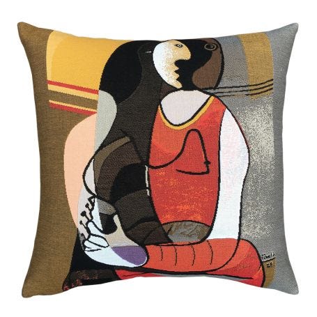 Pablo Picasso Femme Assise 1927 Cushion 45 x 45cm