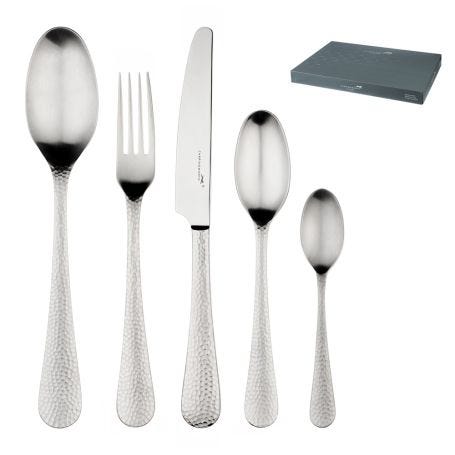 Planish Satin Cutlery 42 Piece Set