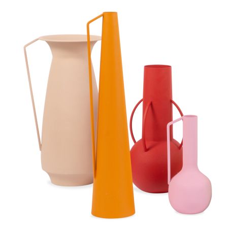 Roman Vases Sunset Set of 4