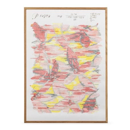 Floral in Motion Print by Print Sisters