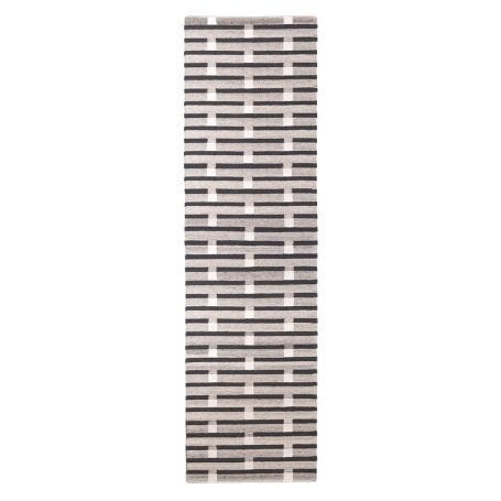 Purlin Recycled PET Runner Warm Grey 80 x 250cm