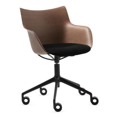 Q/Wood Swivel Chair