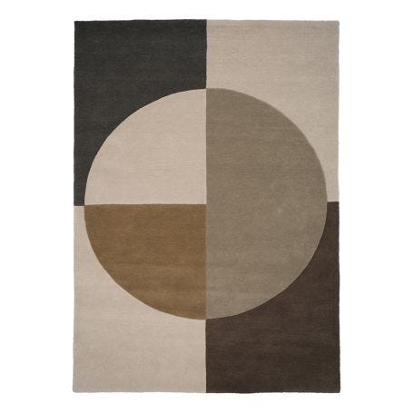 Radiality Rug Olive