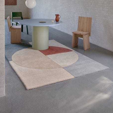 Radiality Rug Ruby