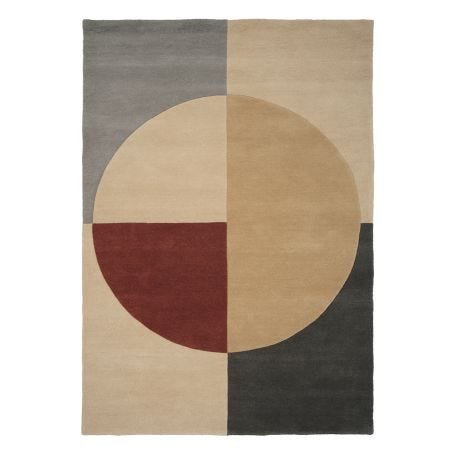 Radiality Rug Ruby