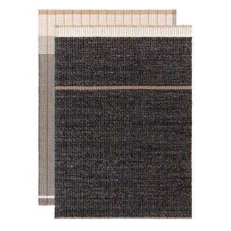 Reversible Rug Black