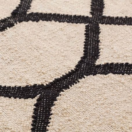 Rodas Kilim Black