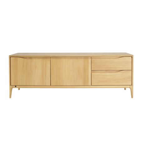 Romana Large AV Unit Oak