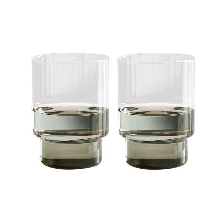 Rye Smoke Wine Glasses Set of 2