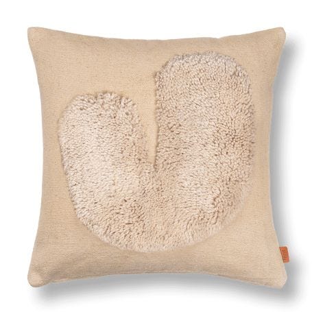 Lay Cushion Off White 45 x 45cm