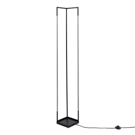 Saber LED Cube Floor Lamp Black