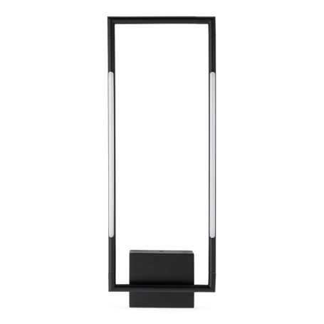 Saber LED Cube Wall Light Black