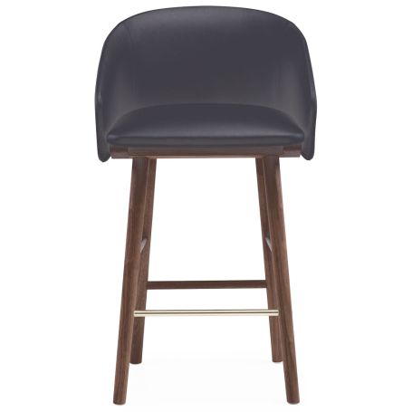 Saia Breakfast Bar Stool in Danish Oiled Walnut
