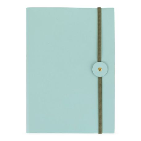 Seafoam and Khaki A5 Notebook