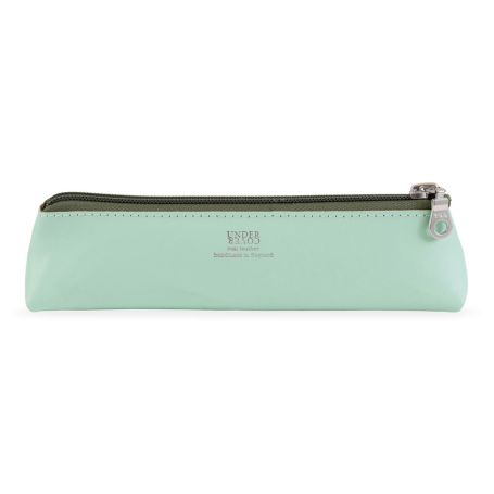 Seafoam and Khaki Pencil Case