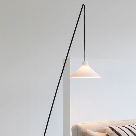 Seam Floor Lamp White