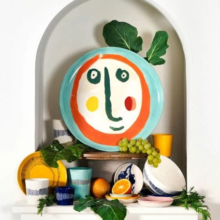 Ottolenghi Feast Face 2 Plate Small Set of 2