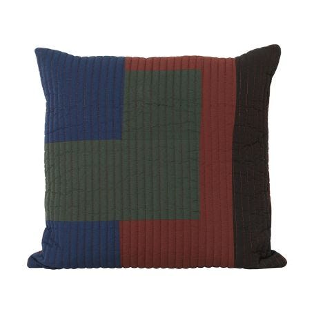 Shay Quilt Cushion Cinnamon 50 x 50cm
