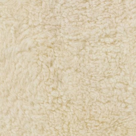 Sheepskin Short Wool Curly Pearl 90x60cm