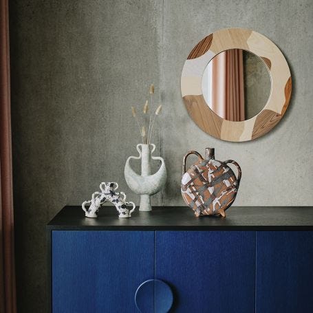 Moon Vase Marble