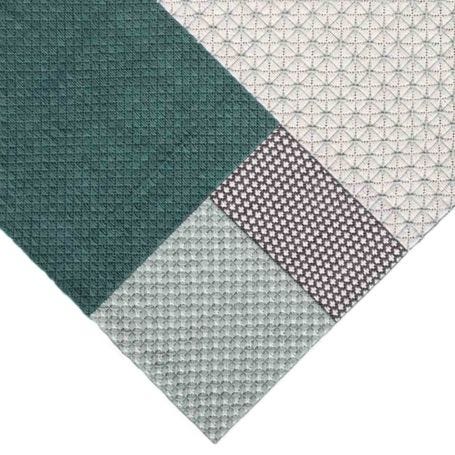 Silai Rug Green