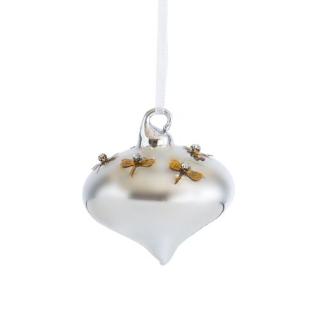 Silver Dragonfly Sultan Decoration Small