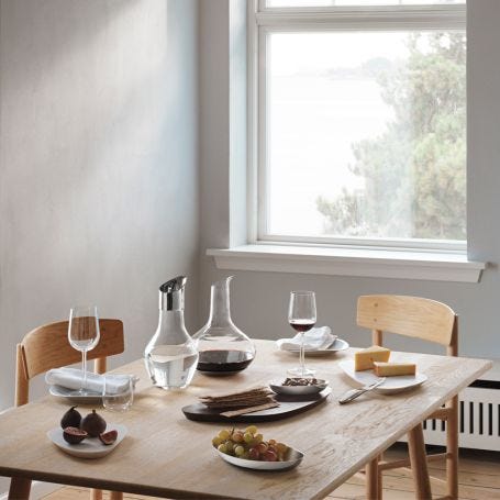 Sky Wine Carafe and Coaster