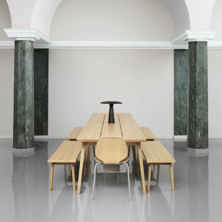 Slice Dining Table Oak