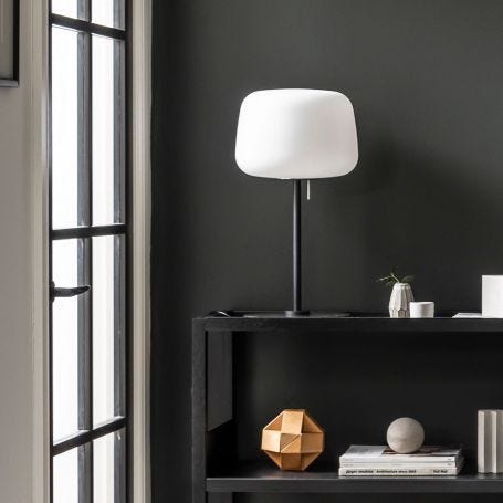 Soft Table Lamp Black