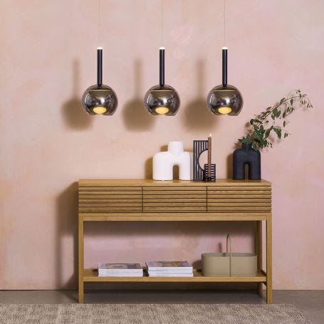 Disc 3 Long LED Pendants