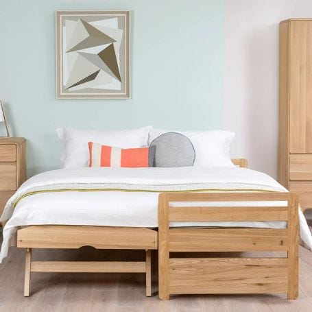 Store Storabed in Solid Oak