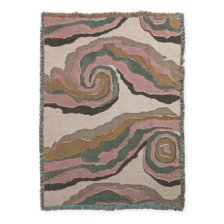 Swirls Throw 210 x 160cm