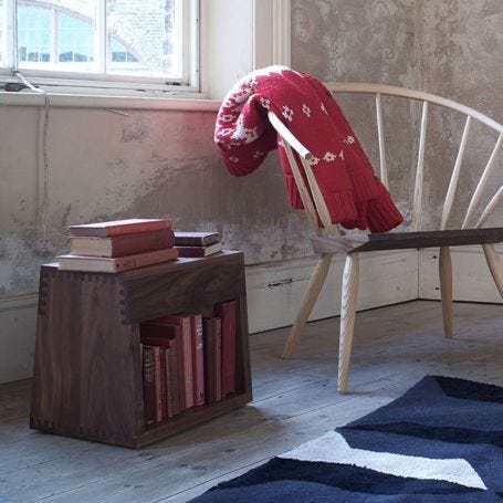 Tall Maia Side Table Walnut