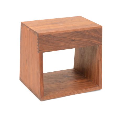 Tall Maia Side Table Walnut