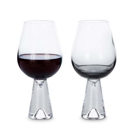 Tank Wine Glasses Set of 2 Black