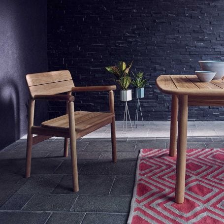 Tanso Teak Garden Armchair