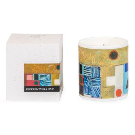 Heal's + Tate Collection Elderflower & Lime Scented Candle