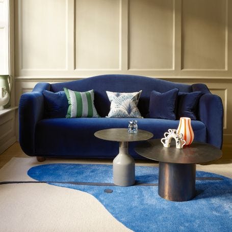 Heal's + LF Markey Rug Blue